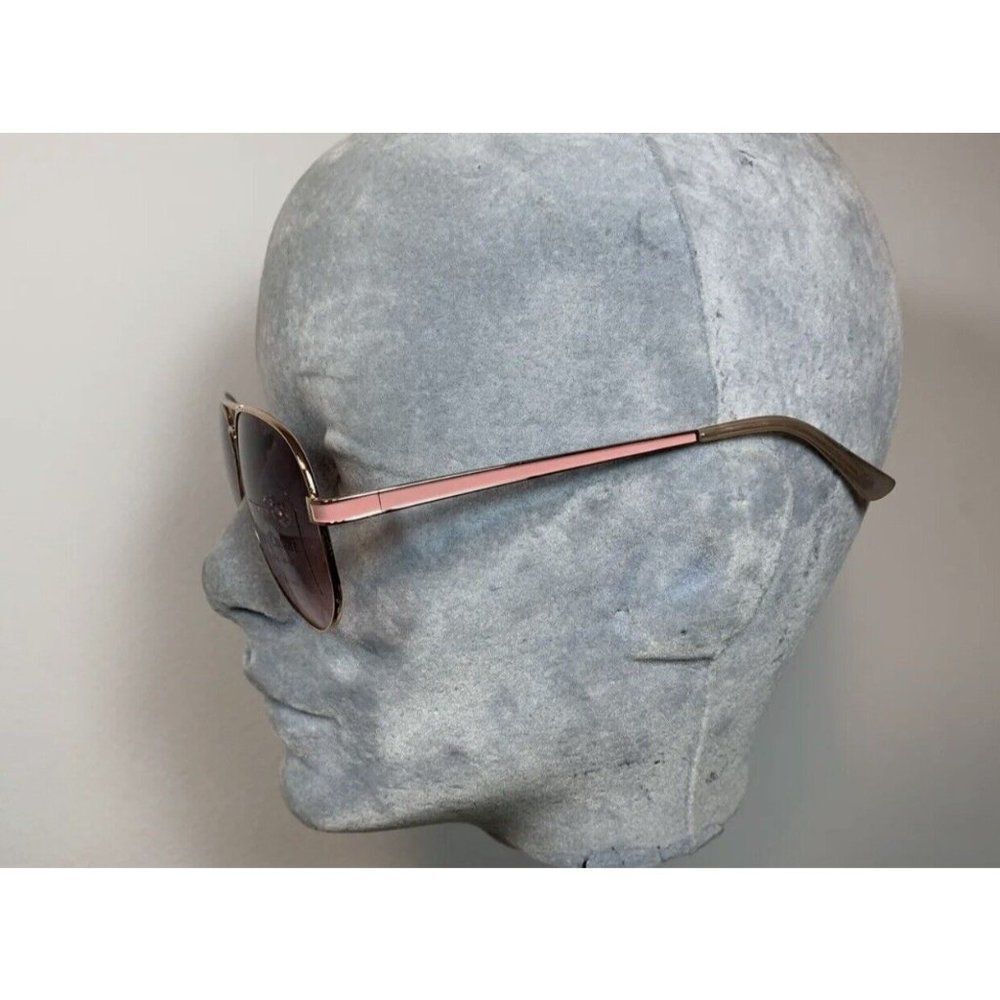 New Juicy Couture Sunglasses AJCN44007Z Aviator Gold & Pink 100% UV Protect $98 - Picture 6 of 7